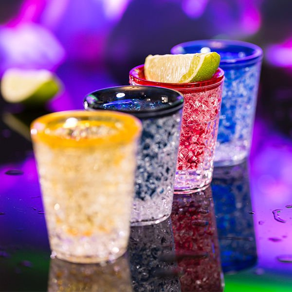 Kozarčki za ledene šote – 4 barve set - Froster