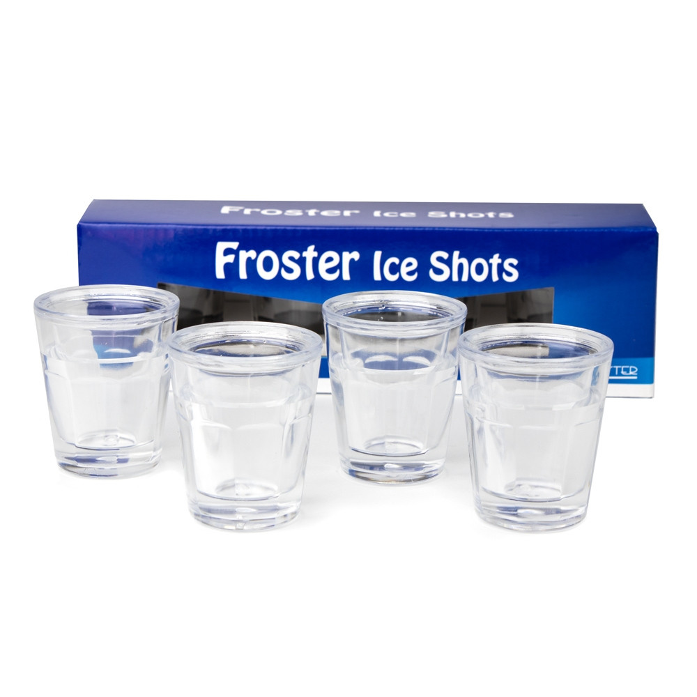 Hladilni kozarčki za žganje Ice Shots 4 kosi - Froster