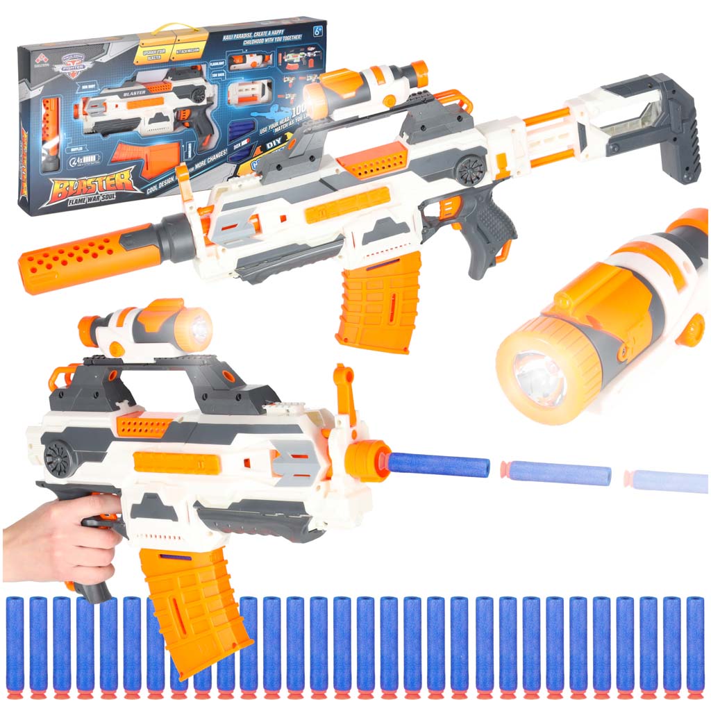 BLASTER MODULNI KARBIN 4v1 30 puščic