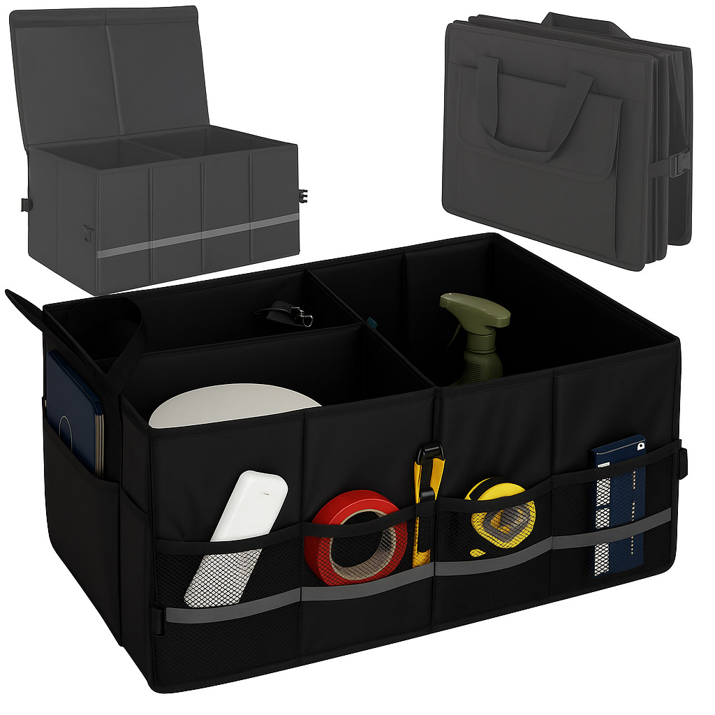 Organizator za prtljažnik avtomobila 60 x 35 x 30 cm
