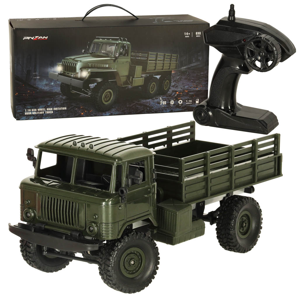 Vojaški tovornjak Off-Road 4WD 1:16 RTR na daljinsko upravljanje