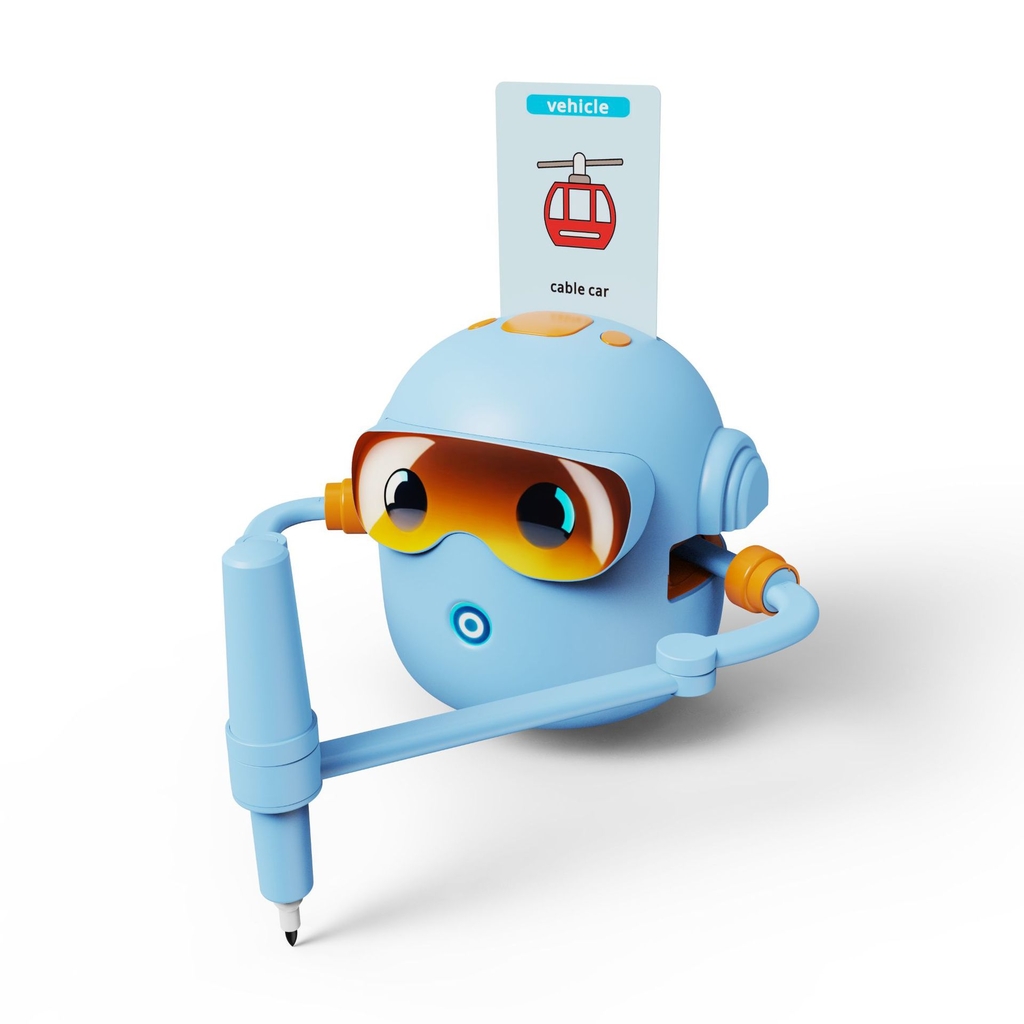 Interaktivni izobraževalni robot za risanje – modri