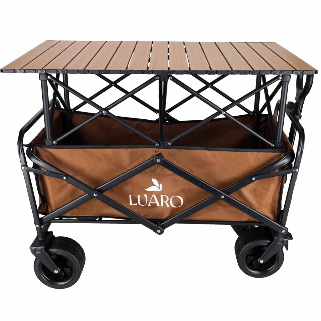 Wozek-transportowy-LUARO-plazowy-skladany-ze-stolikiem-2w1-184487