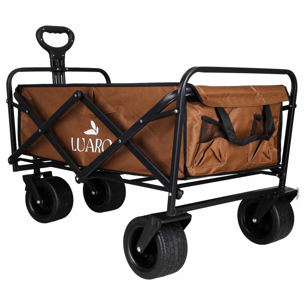 Wozek-transportowy-LUARO-plazowy-skladany-ze-stolikiem-2w1-184496