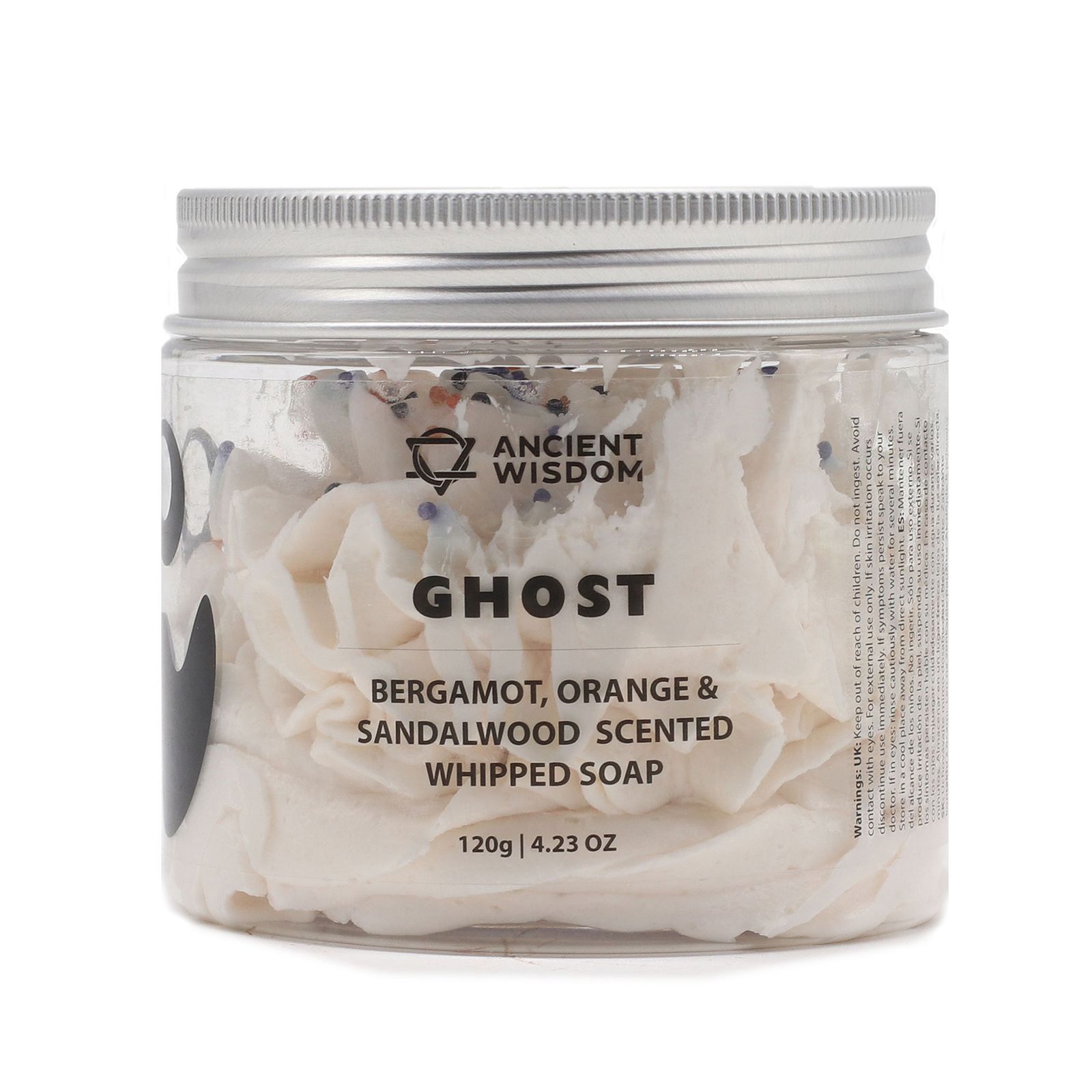 Krémová mýdlová pěna Ghost - 120 g