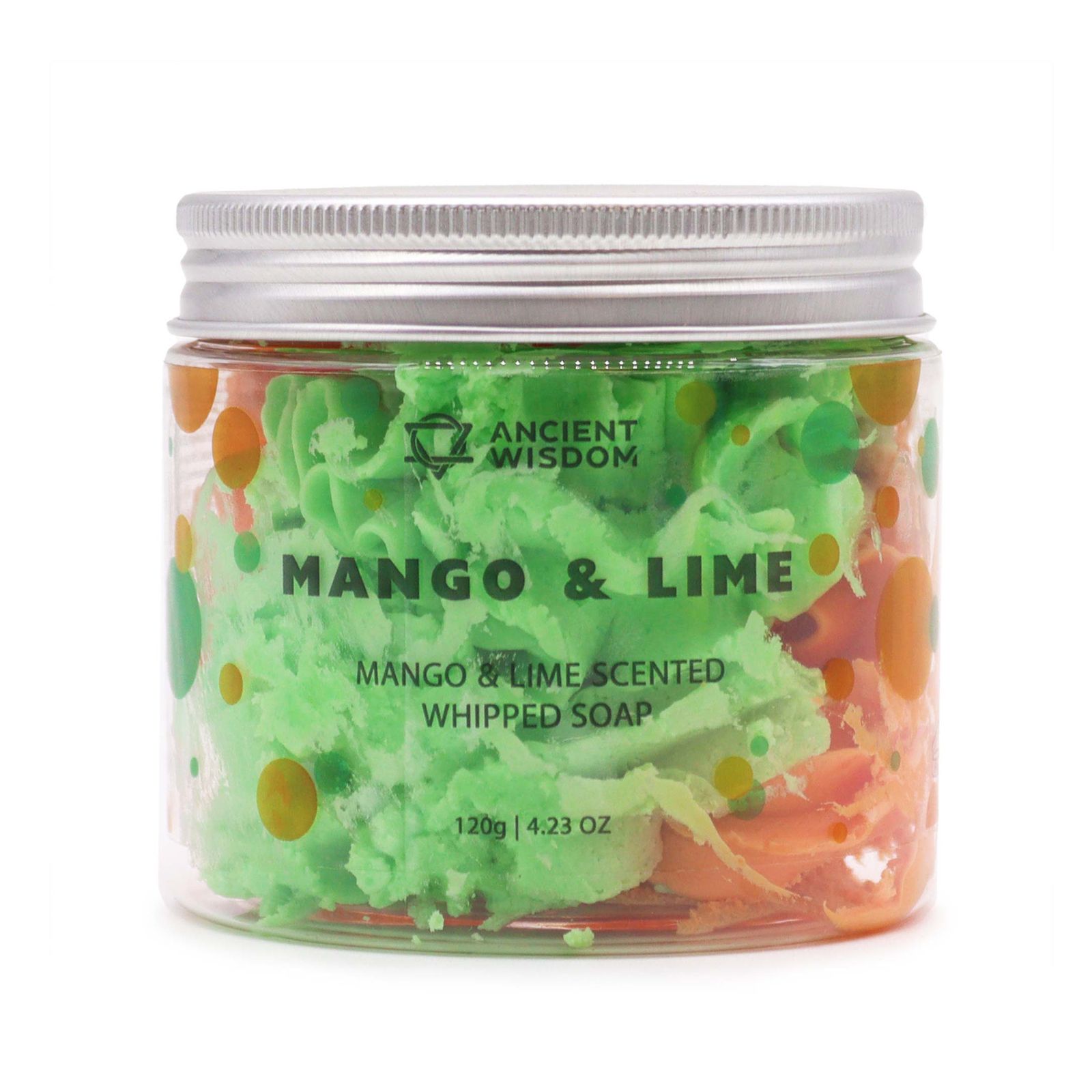 Krémová mýdlová pěna s vůní manga a limetky - 120 g